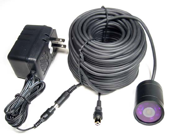 Underwater Self-illuminating inspection camera